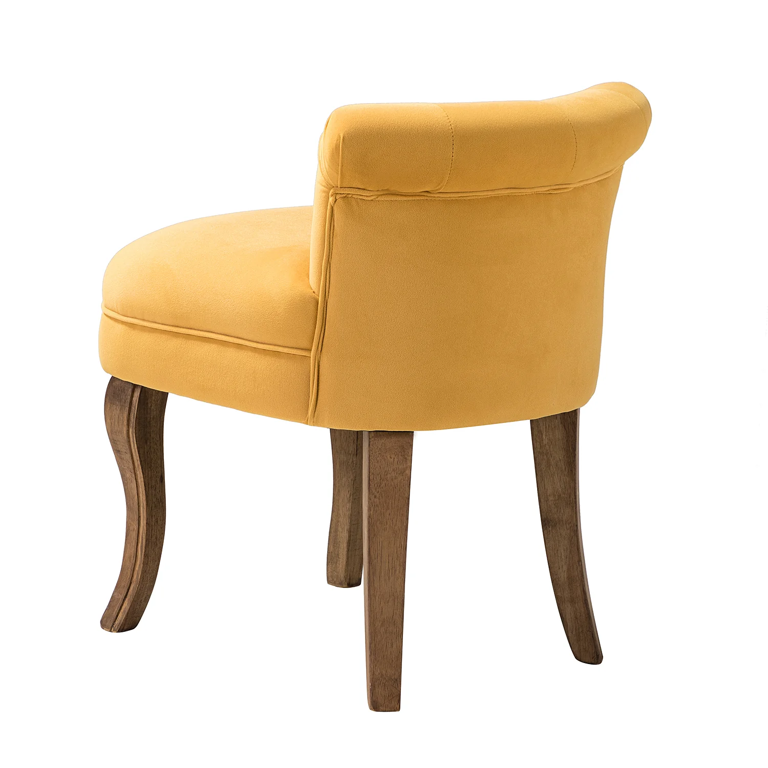 Lera Vanity Stool in Mustard - Image 3