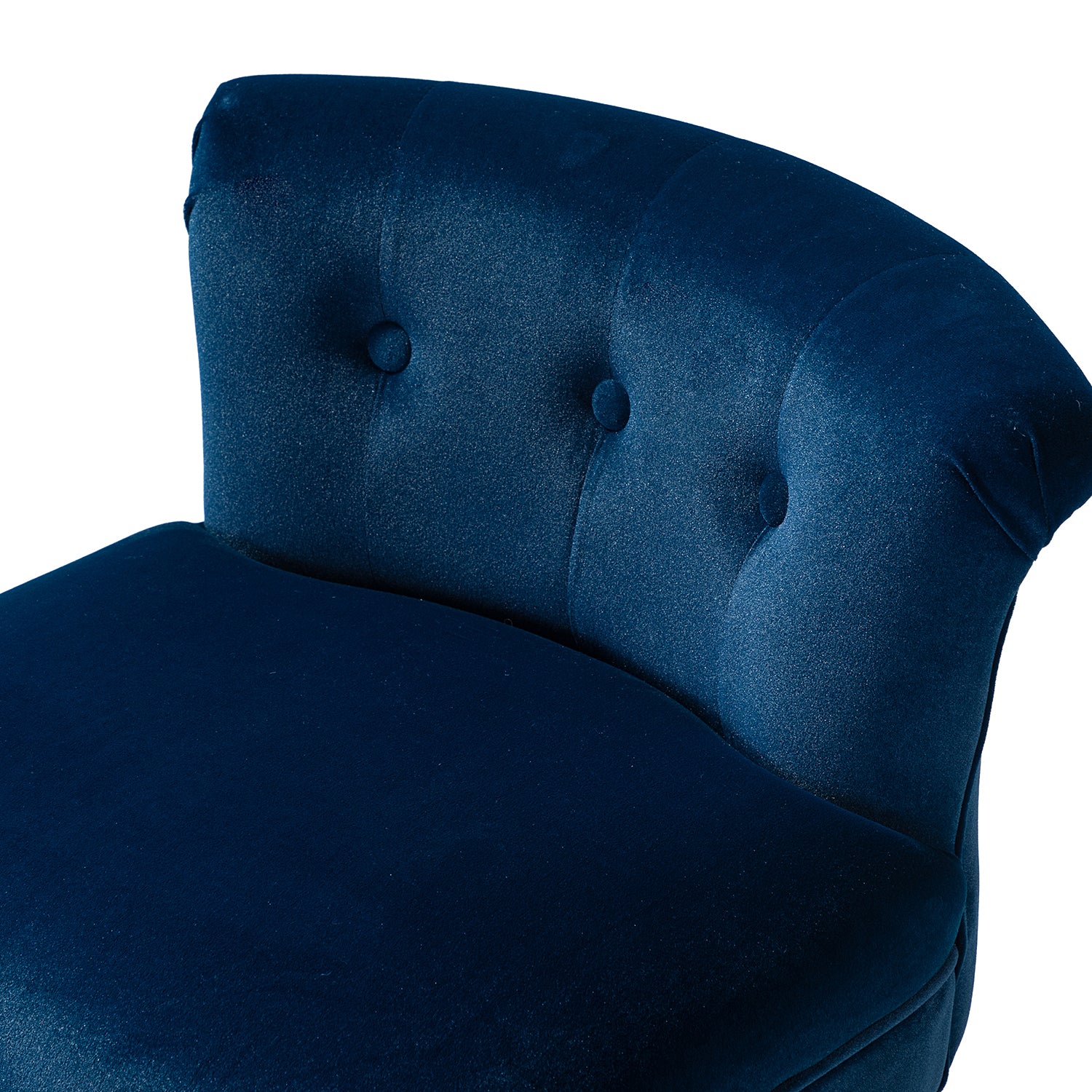 Lera Vanity Stool in Navy - Image 6
