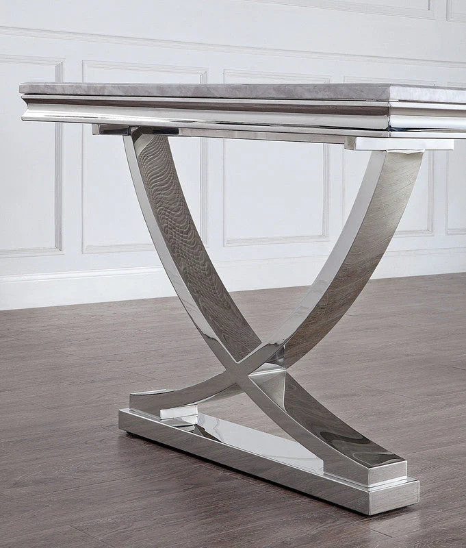 Wadenstil Chrome Dining Table - Image 4