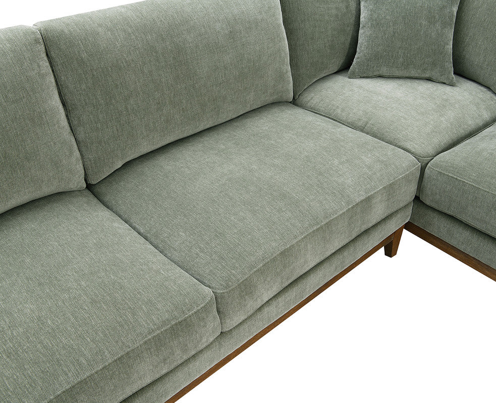 Watton Olive Green Sectional - Image 7