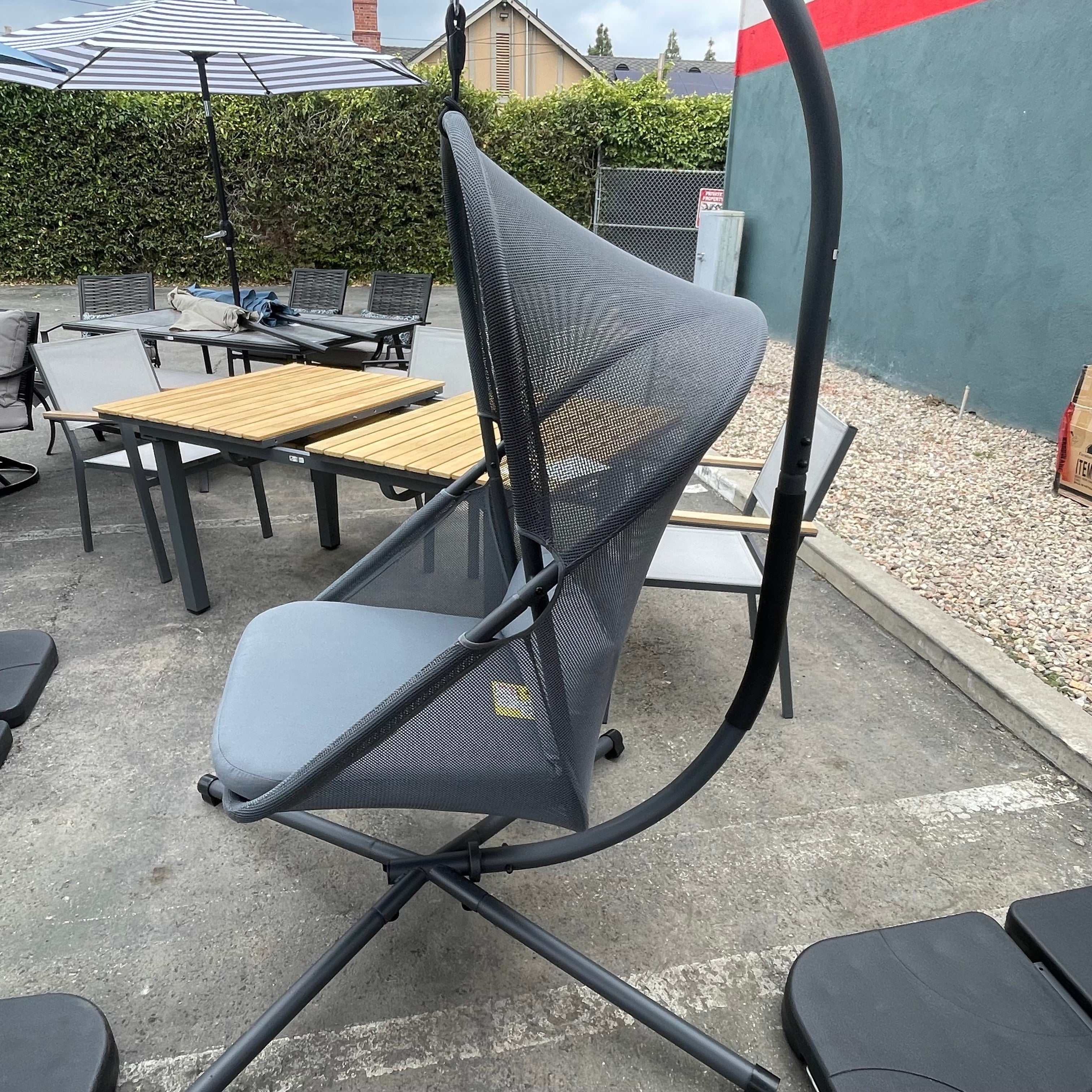 Wave Black Swing Chair Stand - Image 5