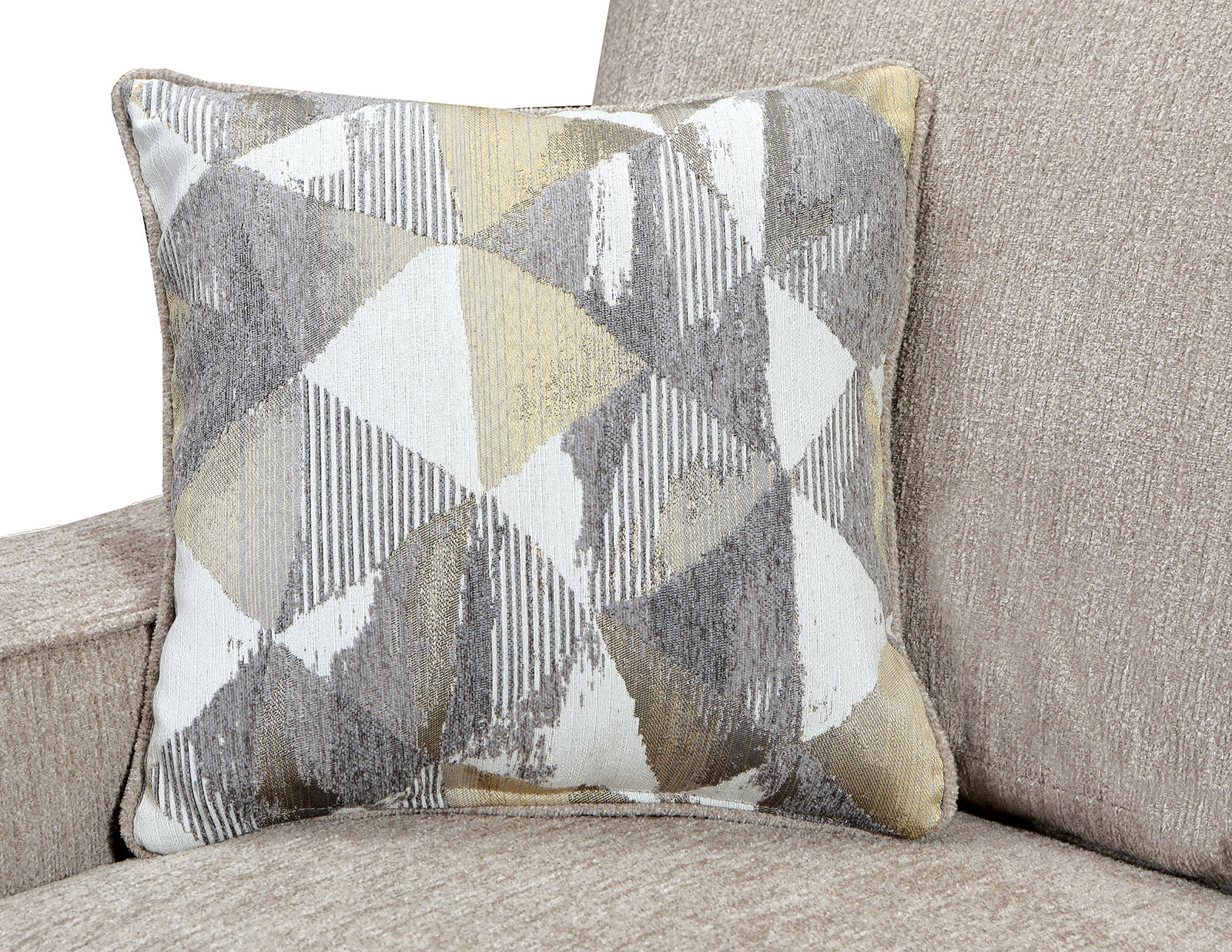 West action Beige Loveseat - Image 3