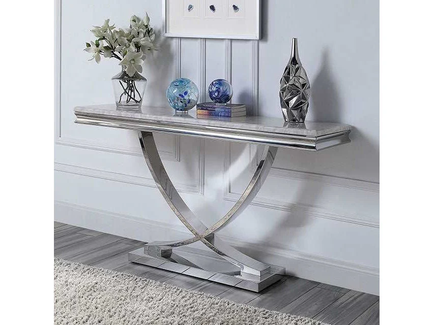 Wettingen Chrome Sofa Table