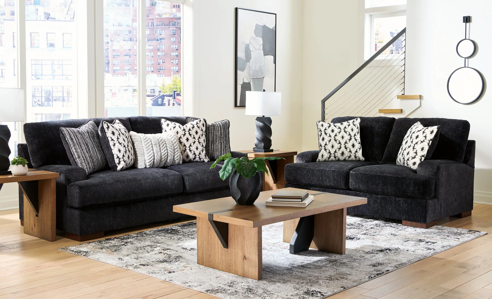 Whitmore Manor Sofa and Loveseat Living Room Set - Image 3