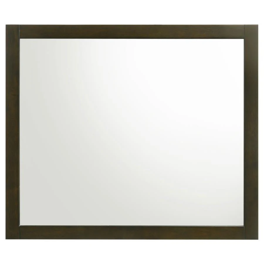 Wilkes Dresser Mirror Dark Cocoa - Image 3