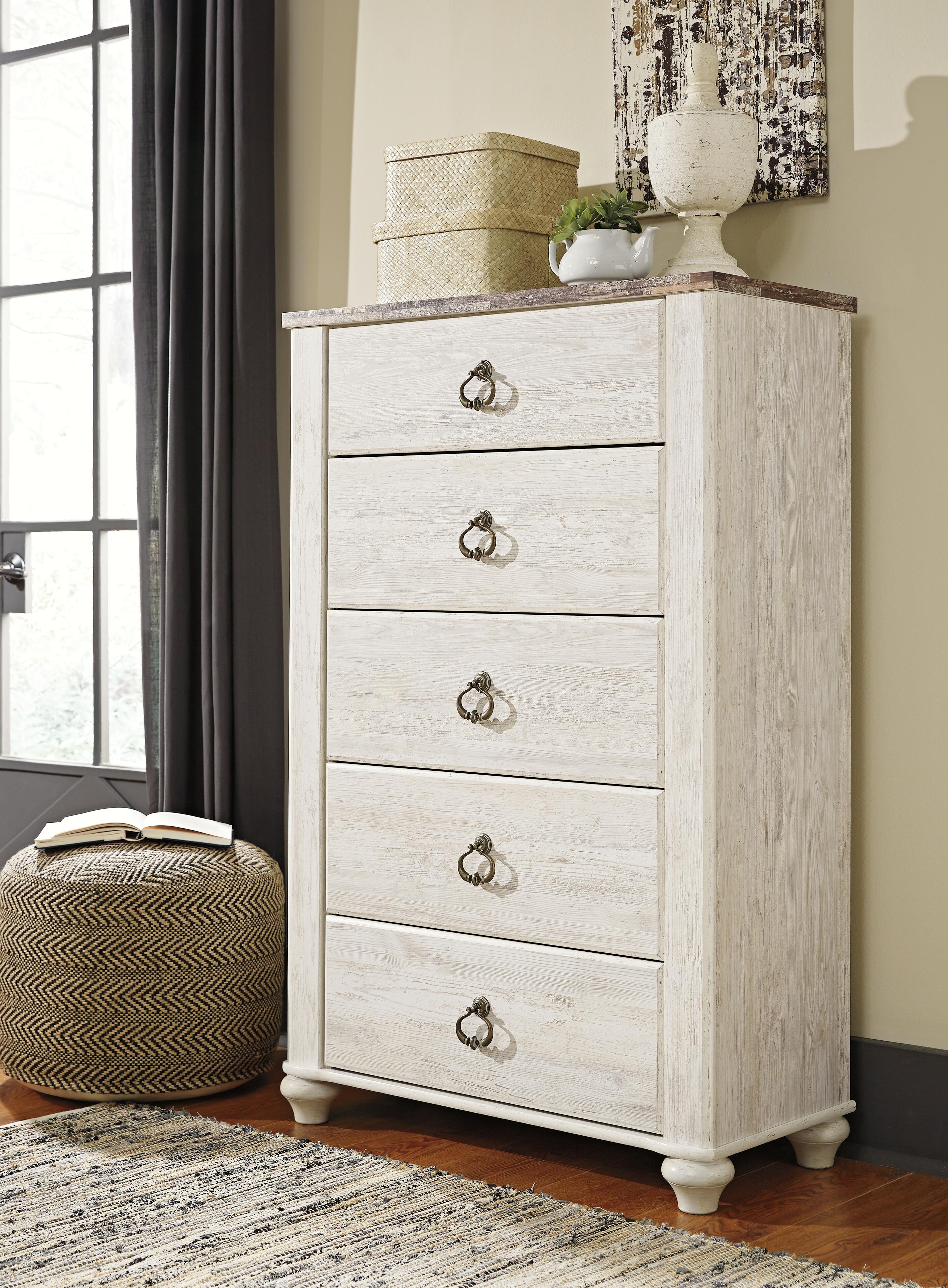 Willowton Panel Bed Bedroom Set - Image 15