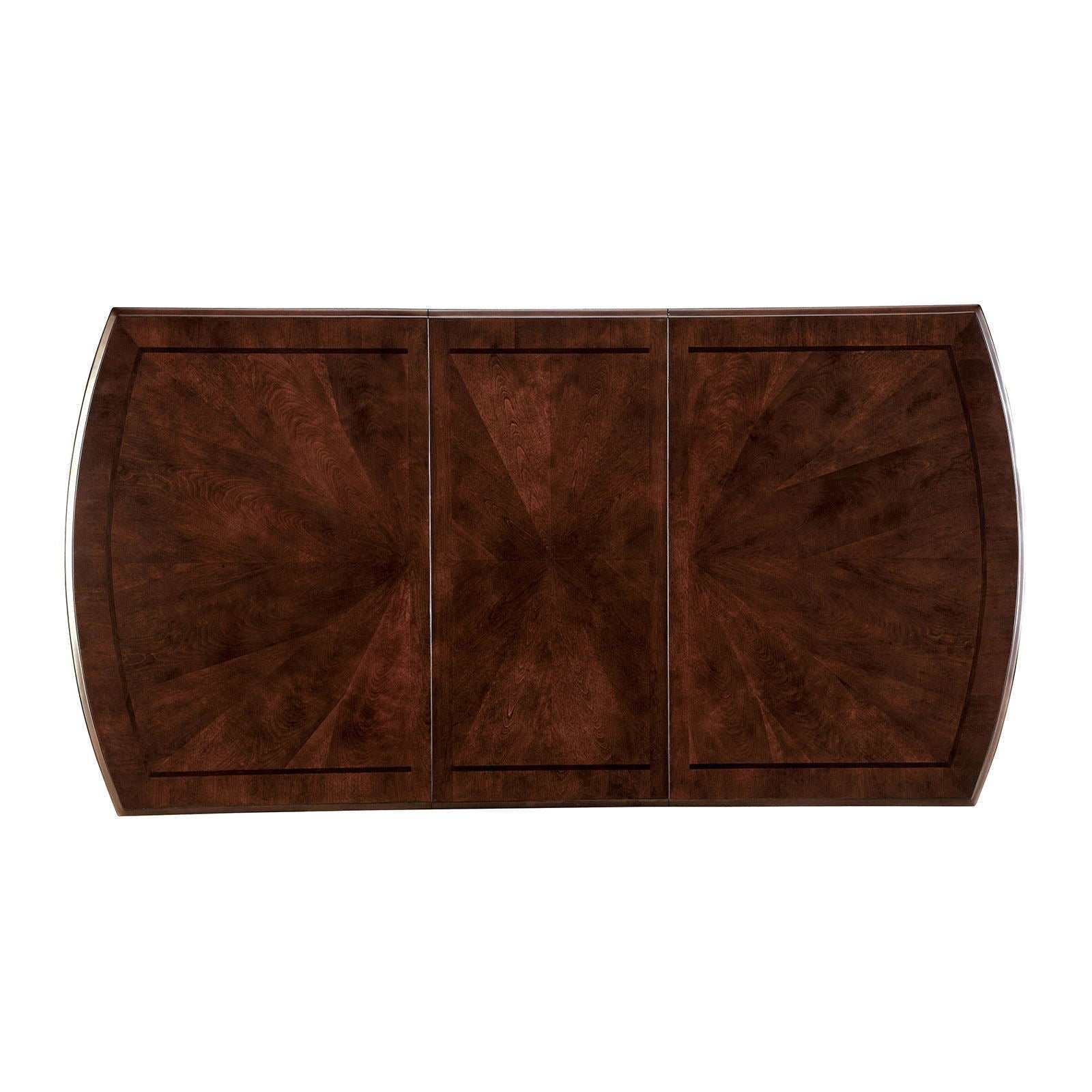 Woodside Dark Cherry & Espresso Dining Table - Image 2