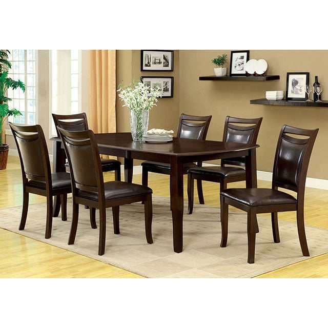 Woodside Dark Cherry/Espresso Side Chair (Set of 2) - Image 2