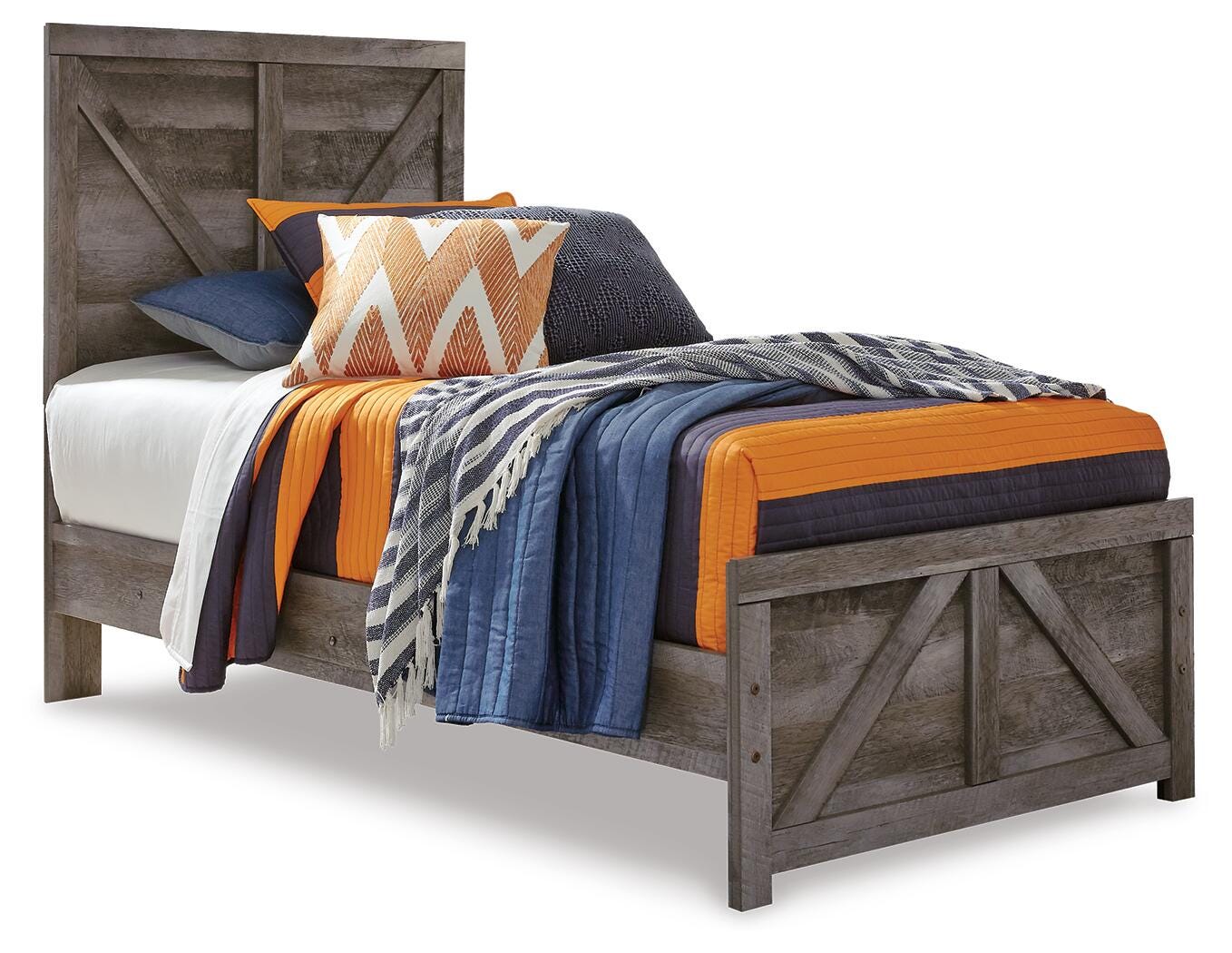 Wynnlow Crossbuck Panel Bed - Image 12