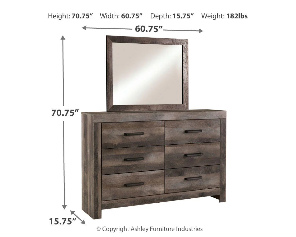 Wynnlow Panel Bed Bedroom Set - Image 21