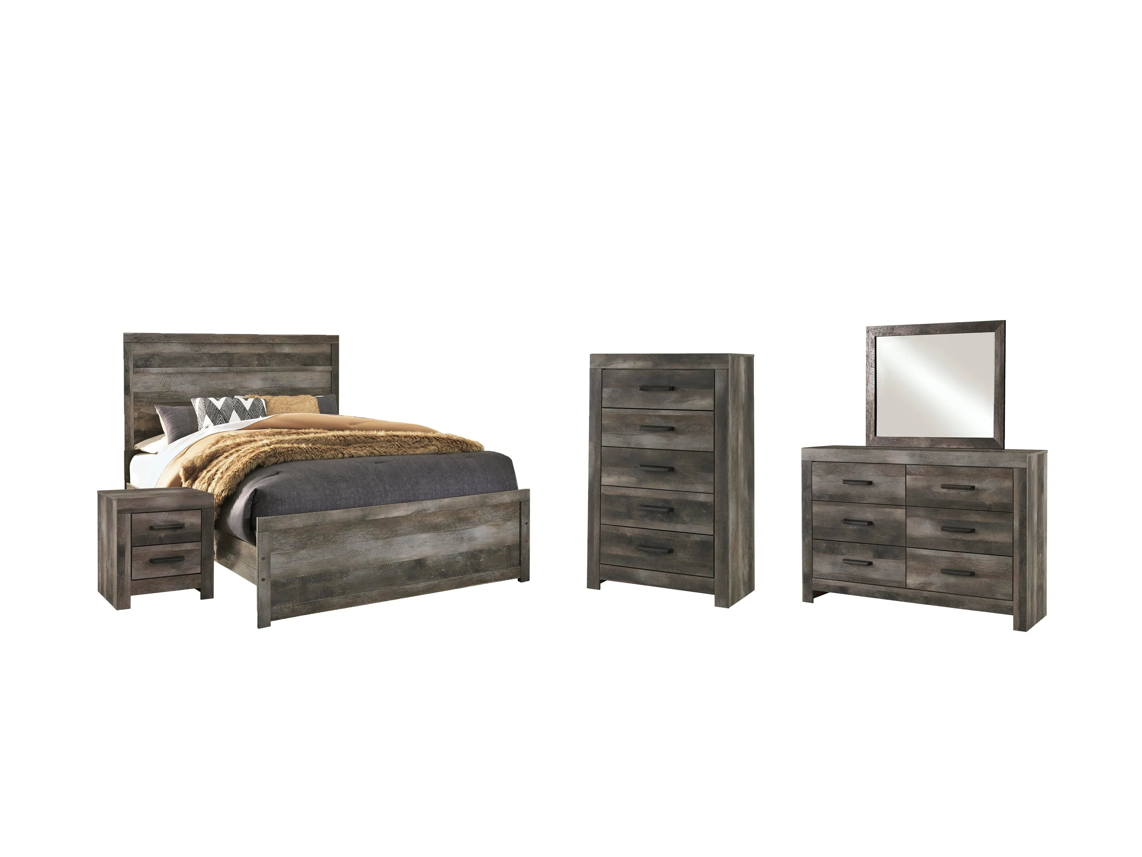 Wynnlow Panel Bed Bedroom Set - Image 5