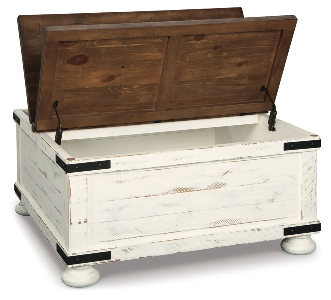 Wystfield Cocktail Table with Storage - Image 3