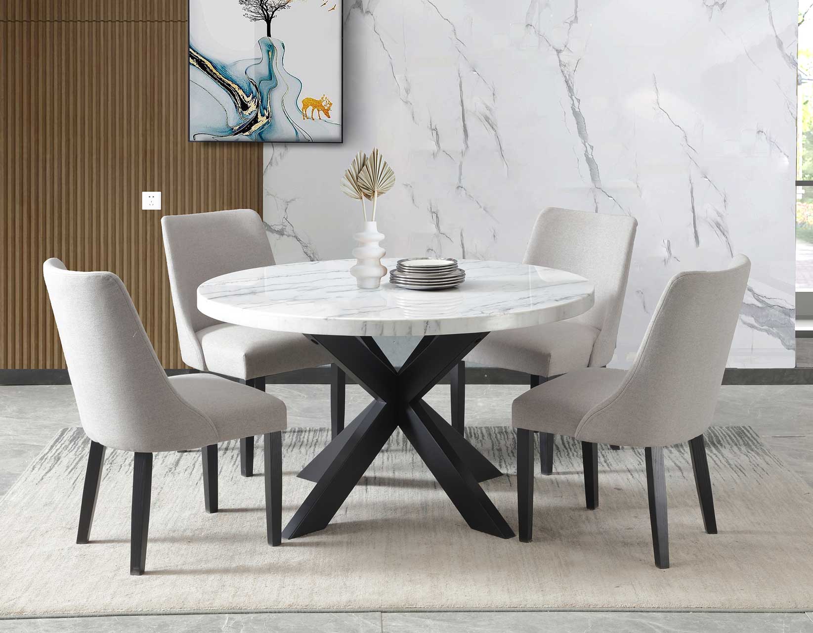 Xena Upholstered Side Chair - Image 6