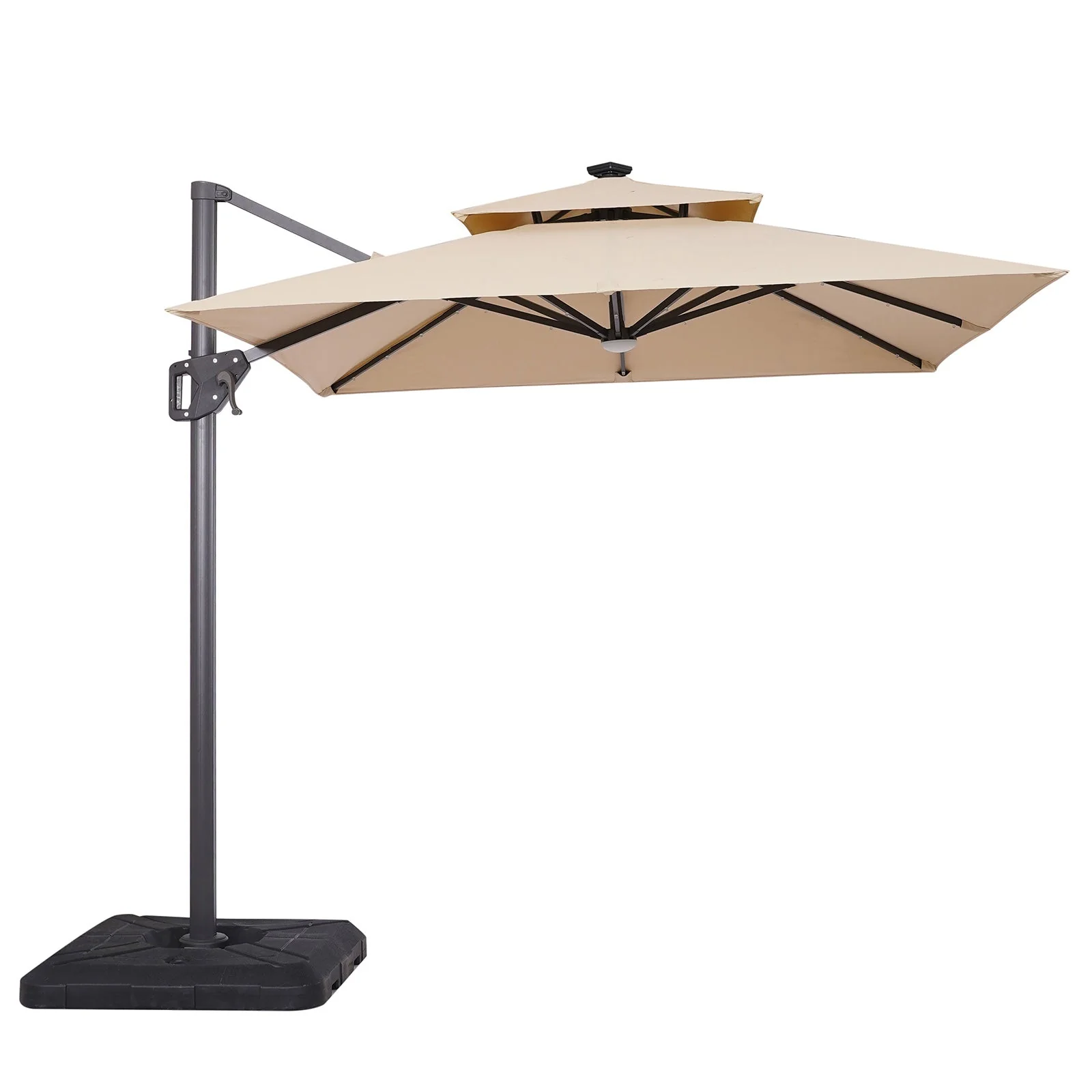 Xico Beige Square Umbrella - Image 2