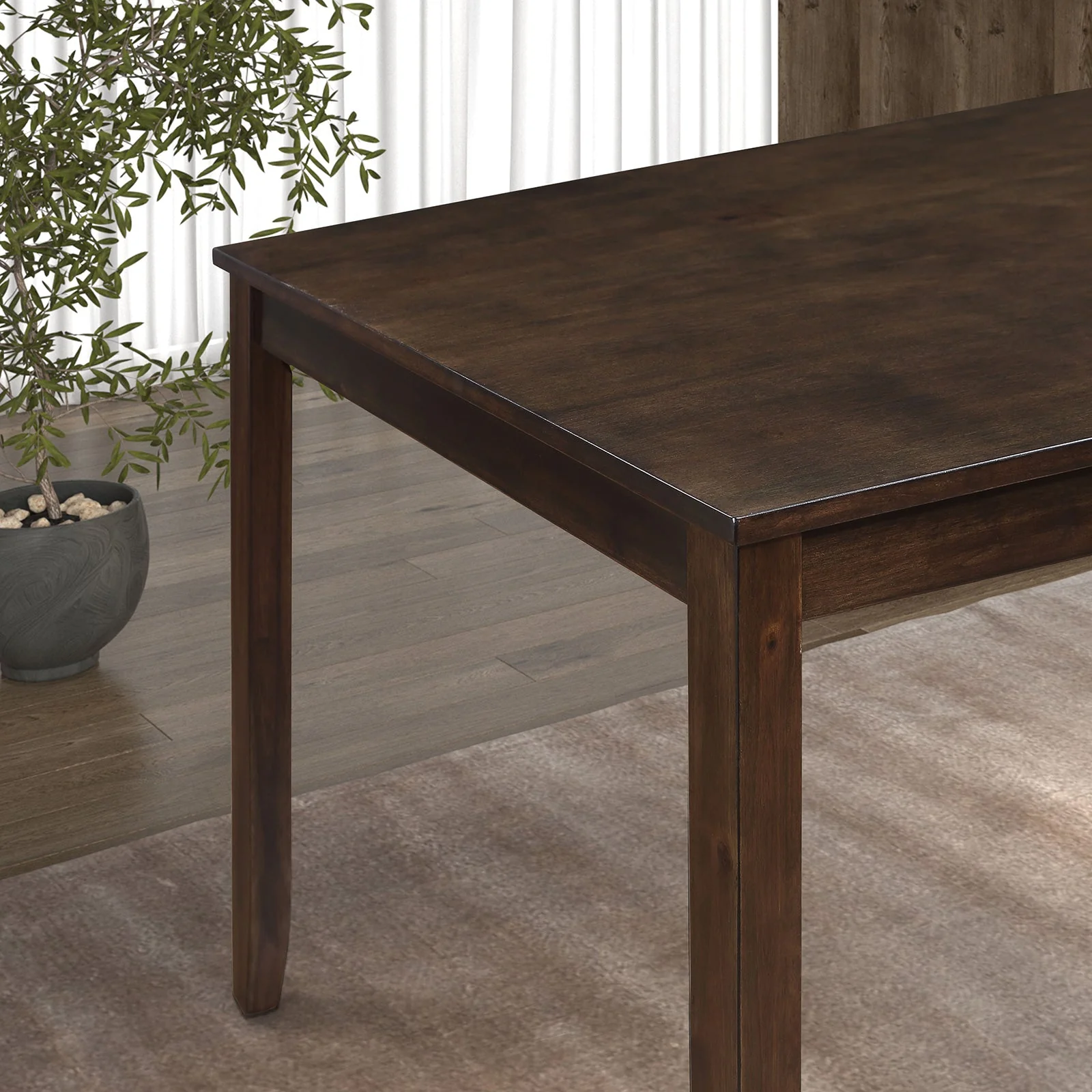Yamhill Dark Cherry 5 Pc. Dining Room Set - Image 3