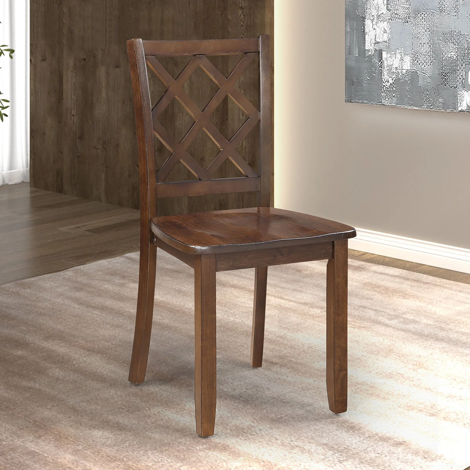 Yamhill Dark Cherry 5 Pc. Dining Room Set - Image 4