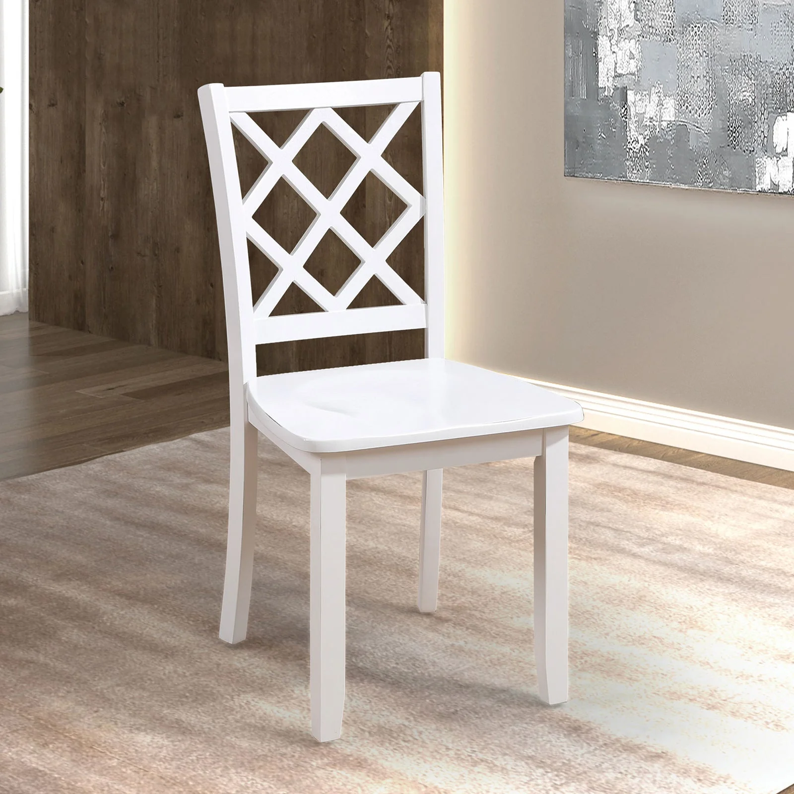 Yamhill White 5 Pc. Dining Room Set - Image 3