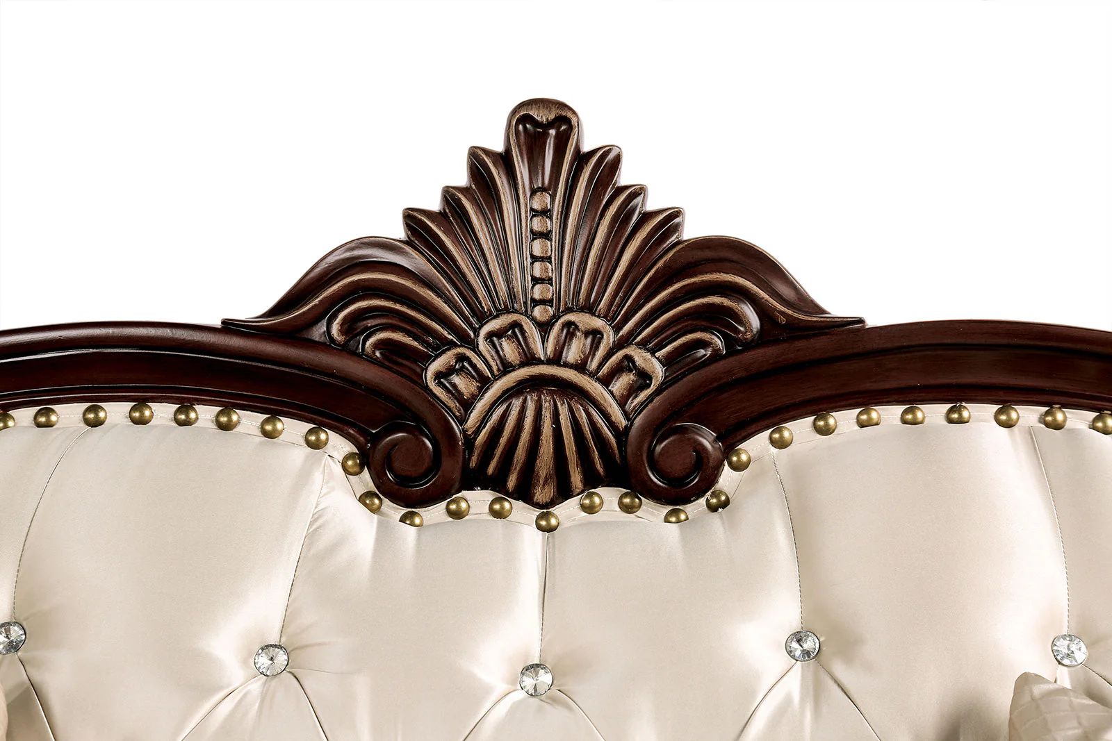 Yucatan Dark Cherry/Beige Loveseat - Image 7