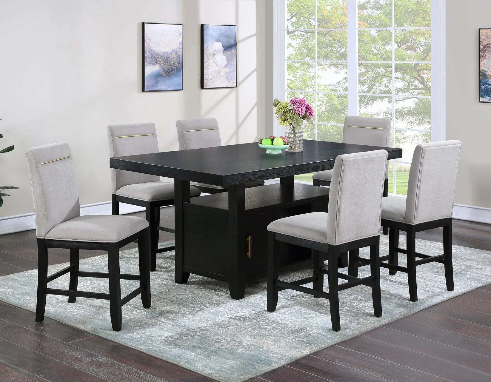 Yves 78-inch Counter Storage Table - Image 10