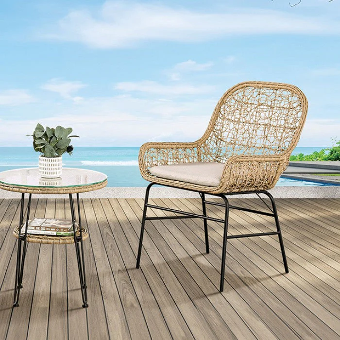 Zalika Natural Outdoor Chair - Image 2