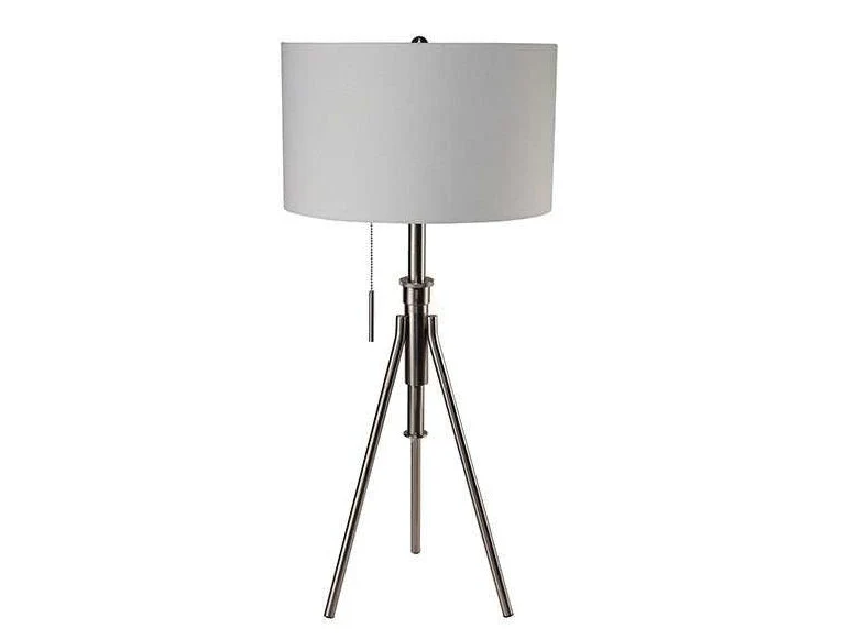 Zaya Brushed Steel Table Lamp