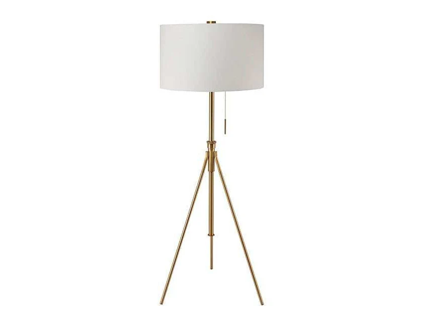 Zaya Stained Gold Floor Lamp