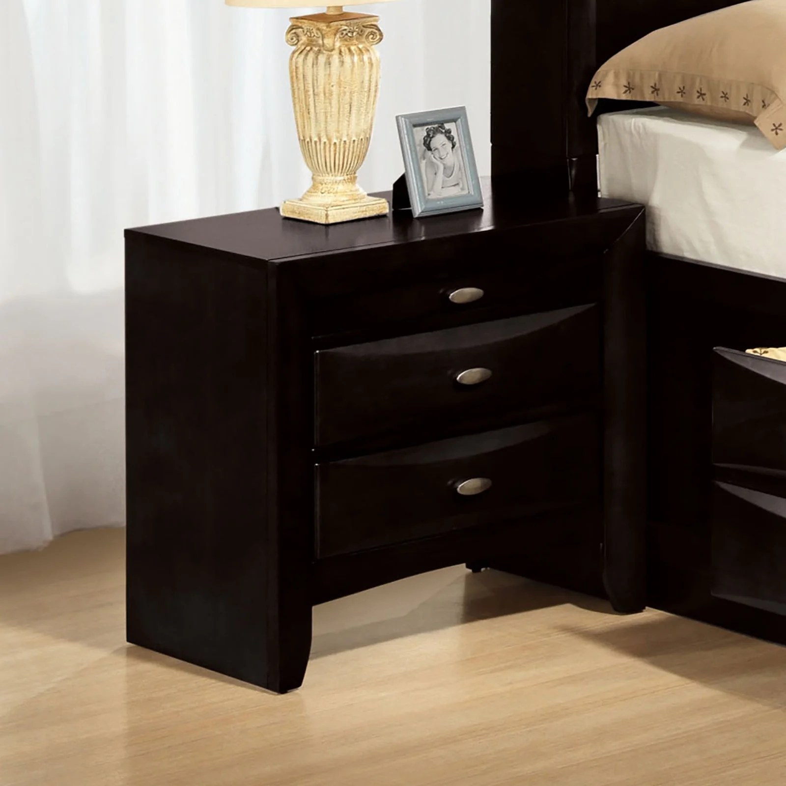 Zosimo Black 5 Pc. Queen Bedroom Set w/ 2NS - Image 5