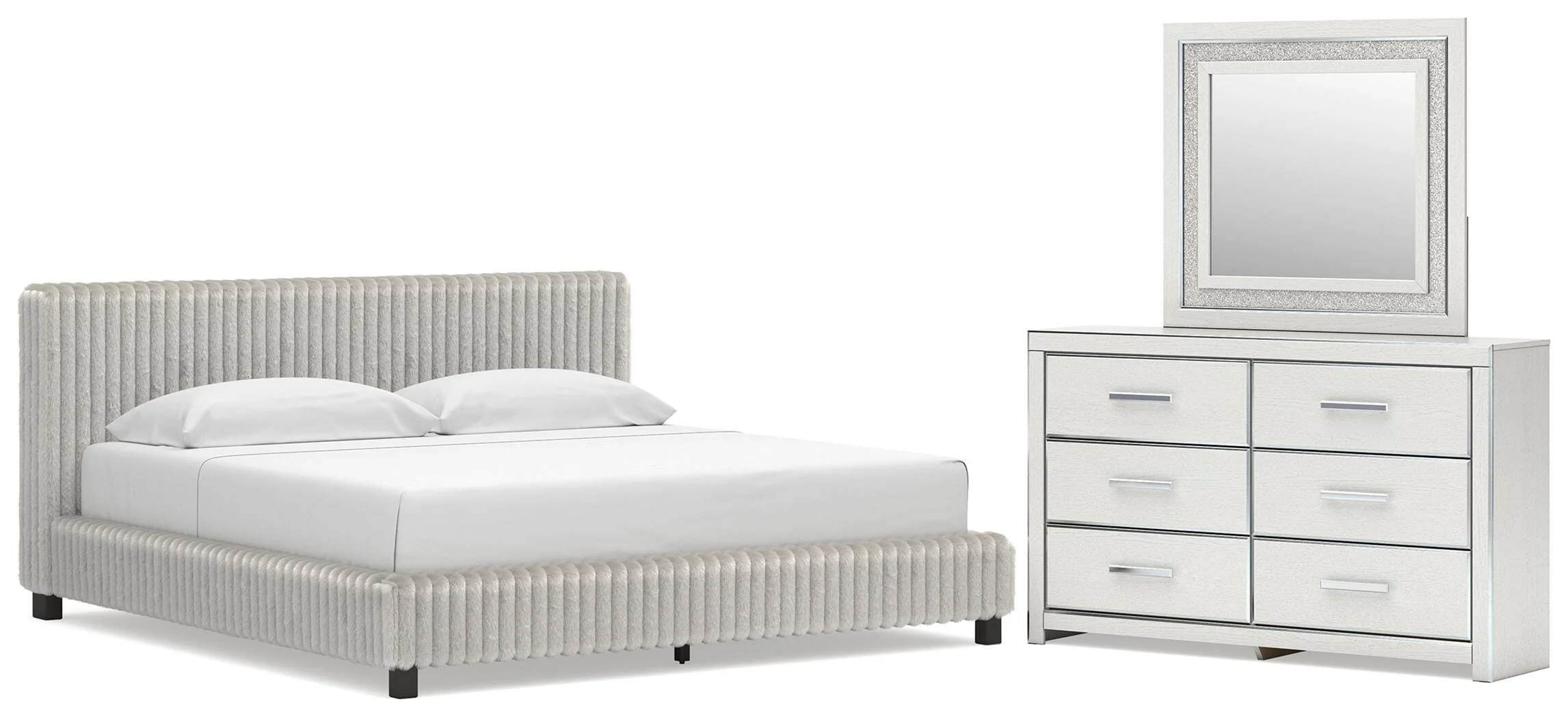 Zuraleus Upholstered Bed Bedroom Set