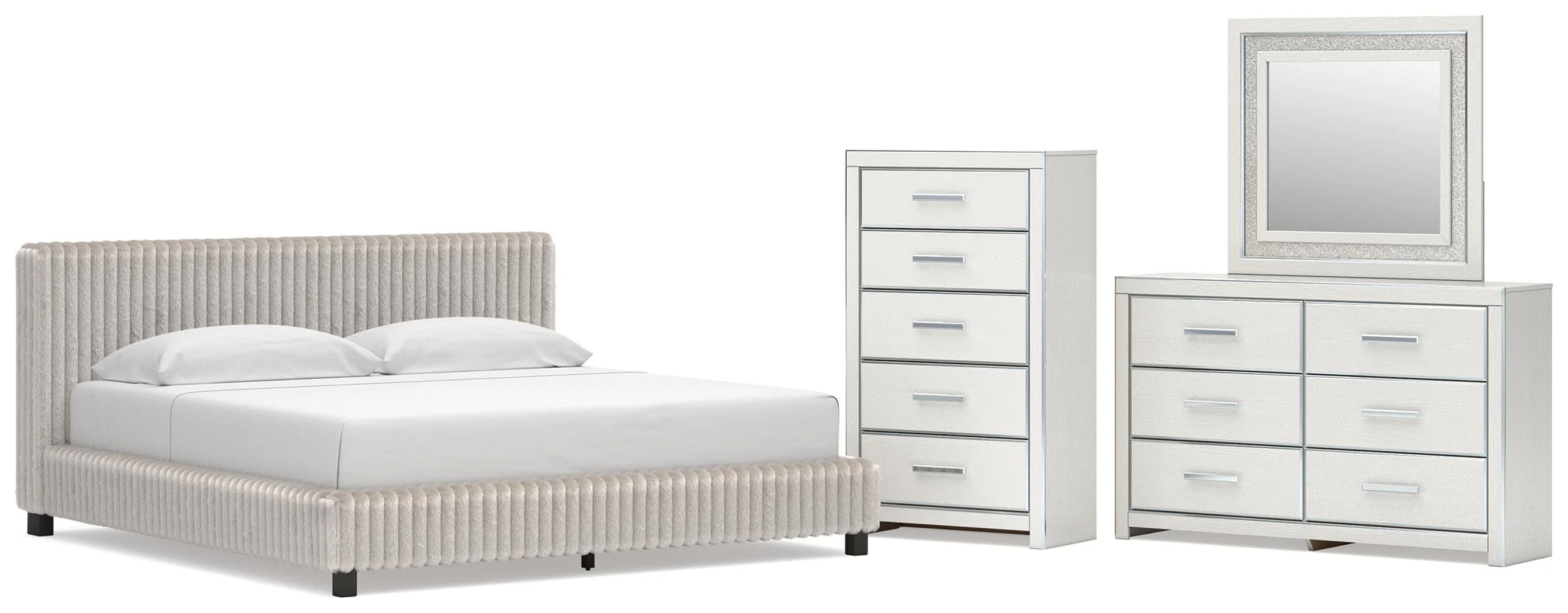 Zuraleus Upholstered Bed Bedroom Set - Image 3