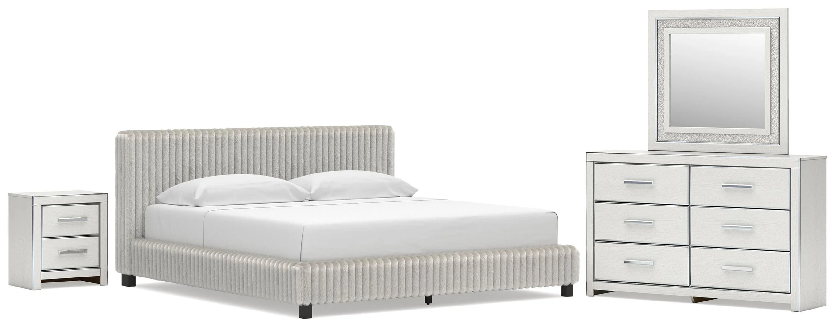 Zuraleus Upholstered Bed Bedroom Set - Image 4
