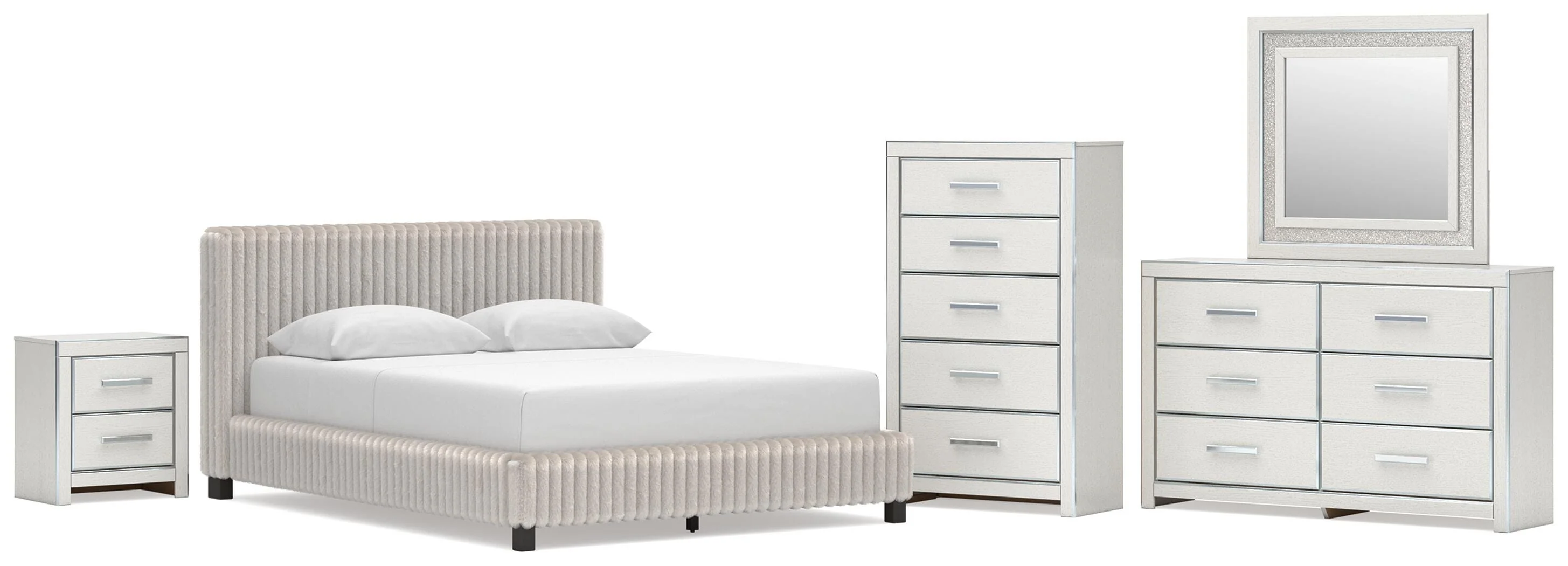 Zuraleus Upholstered Bed Bedroom Set - Image 9